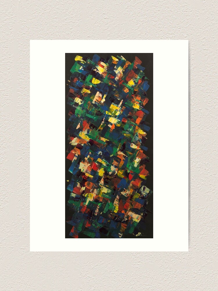 Alternate view of Kaleidoscope of Color Art Print