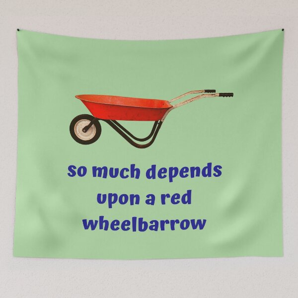 Item preview, Red Wheelbarrow Classic T-Shirt designed and sold by Swooncake Press.