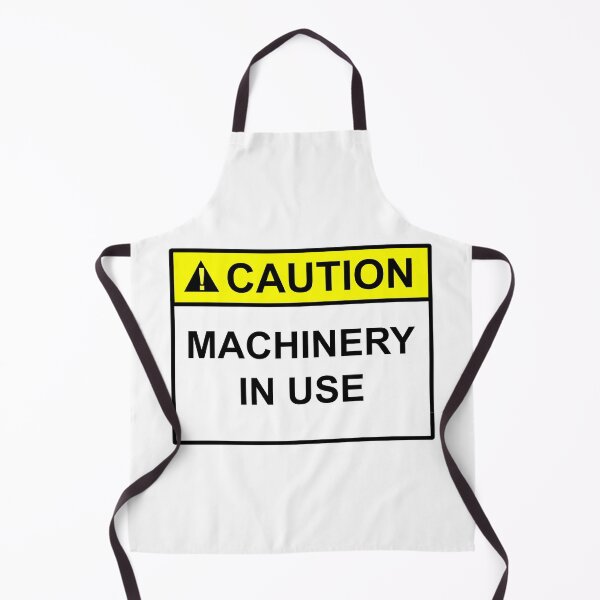 Item preview, Caution Machinery in use Sign designed and sold by SumoShark.
