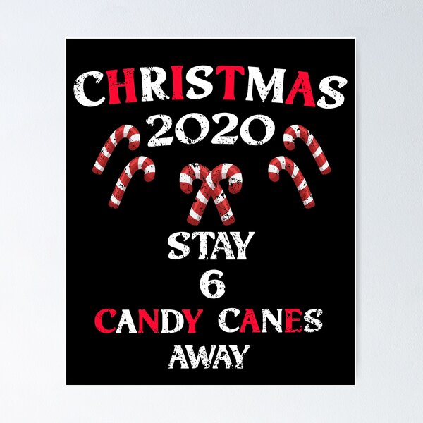 Item preview, Christmas 2020 6 Candy Canes Apart designed and sold by RainbowPandas.
