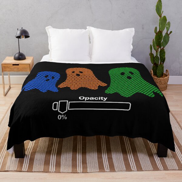 Item preview, Zero Opacity Ghosts (Blue/Orange/Green/White) designed and sold by dezanli.