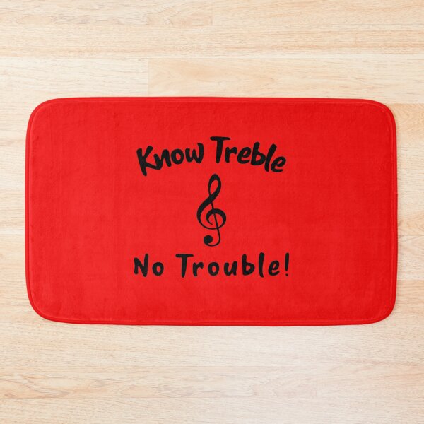 Item preview, Know Treble - No Trouble! Music Piano Band Orchestra designed and sold by musicmusicpin.