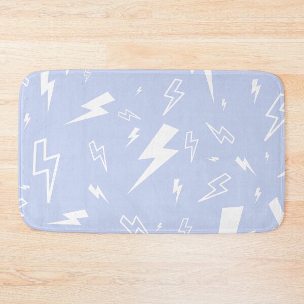 Item preview, Pastel Blue Lightning Print designed and sold by alwayselle.