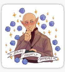 Solas Approval - Dragon Age Sticker