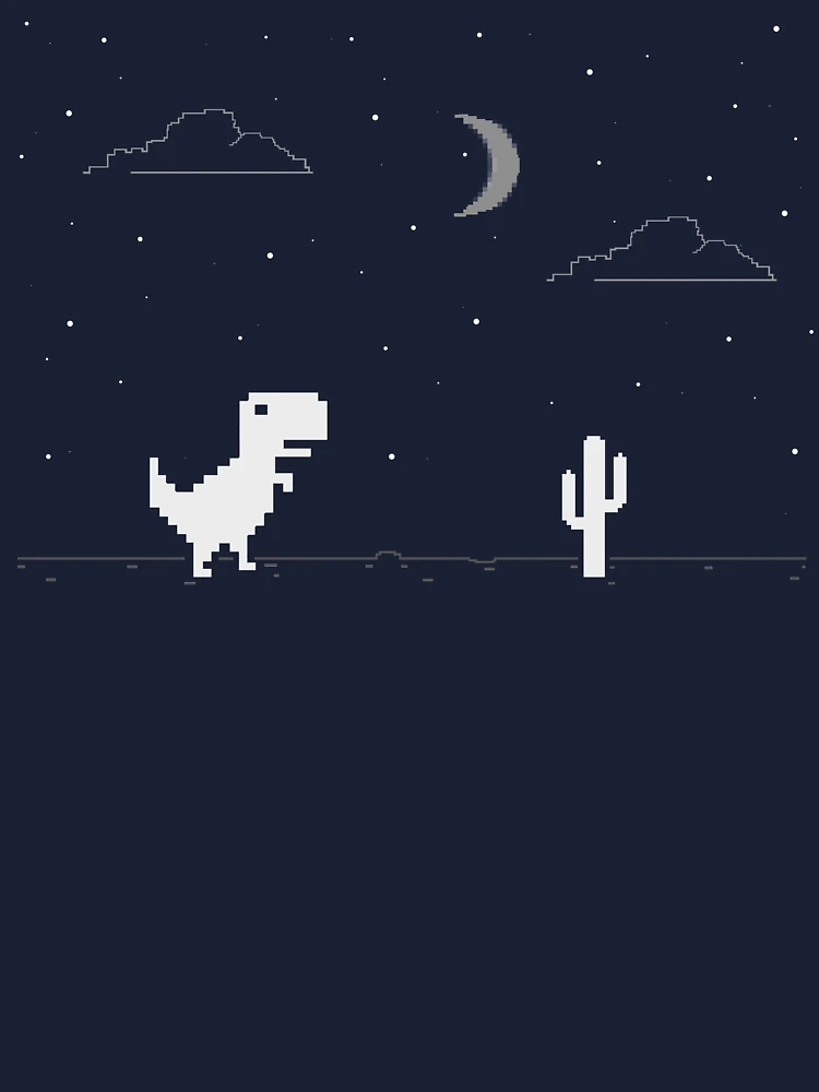 Dino run Art  The night that all went wrong by ThatOneWindBoi on
