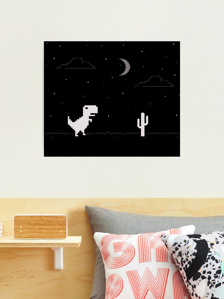 Google Dinosaur Game Wall Art for Sale