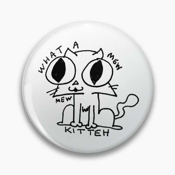 Item preview, 'What a Kitteh' Mewing Kitten designed and sold by herb-the-alien.