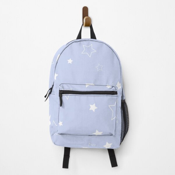 Blue Star Print Backpack