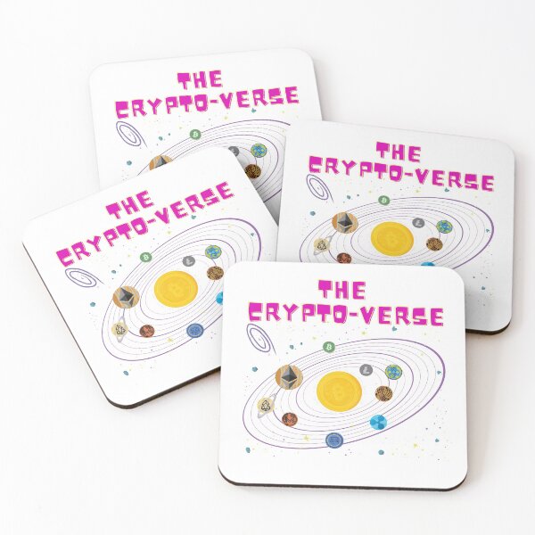 Item preview, The Crypto-verse, Bitcoin Space, Cryptocurrency Galaxy designed and sold by WinningUniverse.