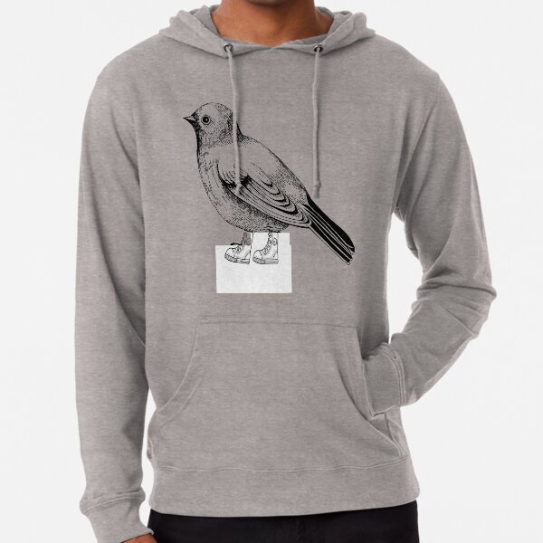 Birds in shoes Lightweight Hoodie