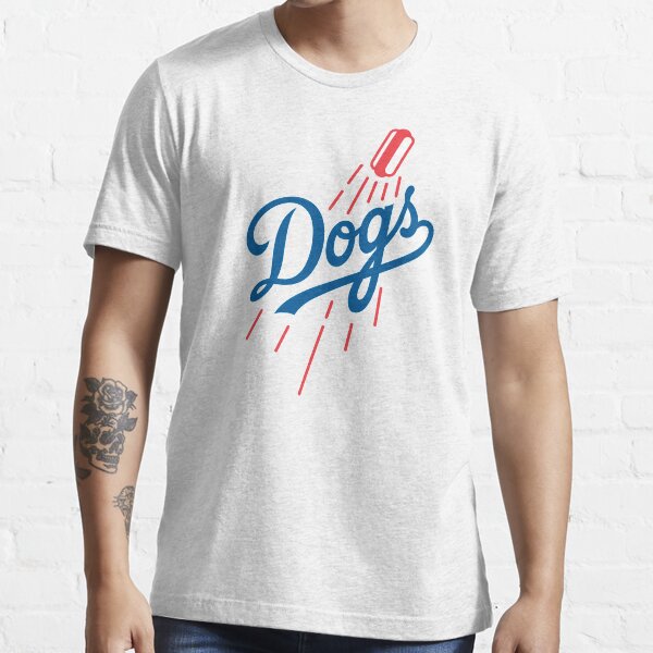 "Dodger Dogs White" Tshirt for Sale by SaturdayAC Redbubble los