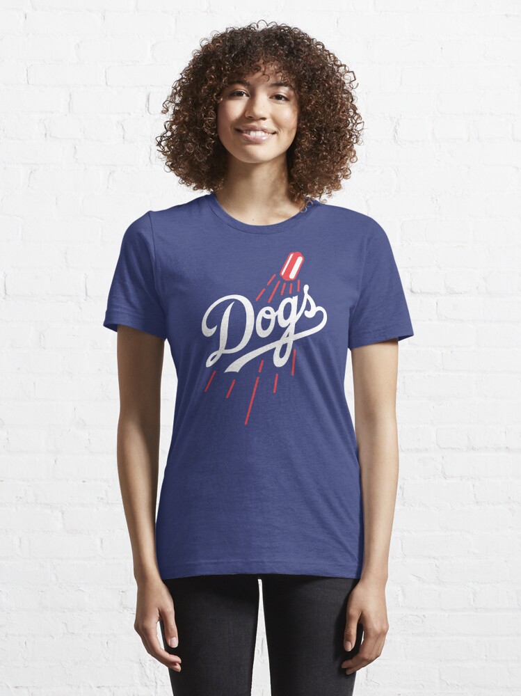 Dodger Dogs - Blue Essential T-Shirt for Sale by SaturdayAC