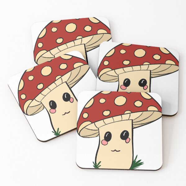 Item preview, Cute Mushroom with Spots designed and sold by kenzikreations.