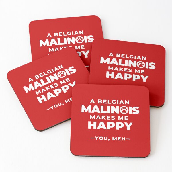 Item preview, Funny A Belgian Malinois Makes Me Happy, You Meh Shirt designed and sold by Malinois  Drive.