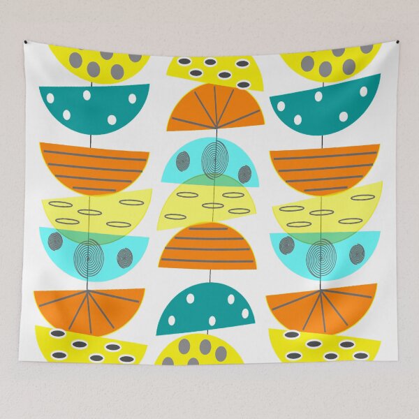 Item preview, Mid-Century Modern Half Moons 4 designed and sold by zaphco.