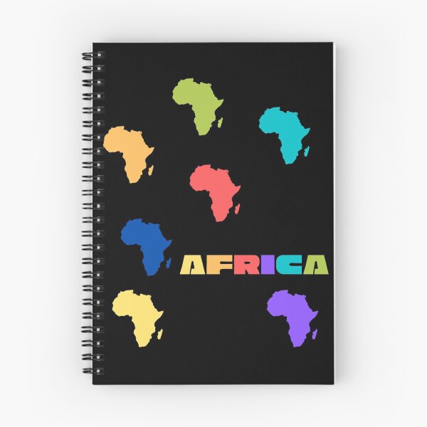 Item preview, Africa Rainbow Continent designed and sold by WhimsicaliTee.
