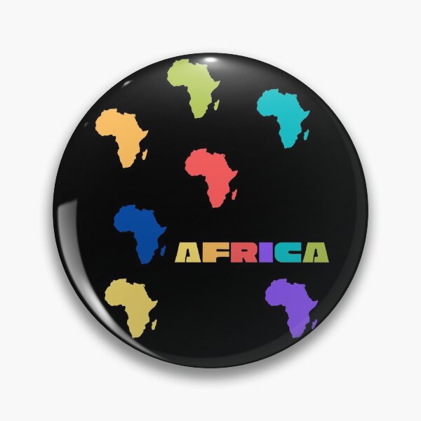 Item preview, Africa Rainbow Continent designed and sold by WhimsicaliTee.