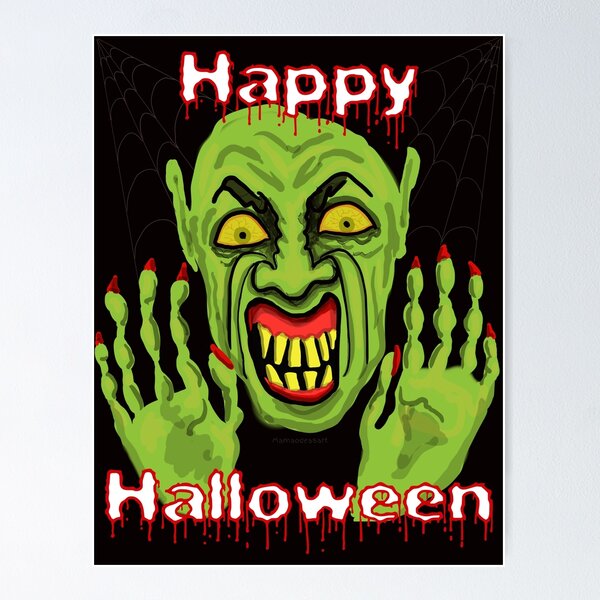 Item preview, Happy Halloween Scariness designed and sold by MamaODea.