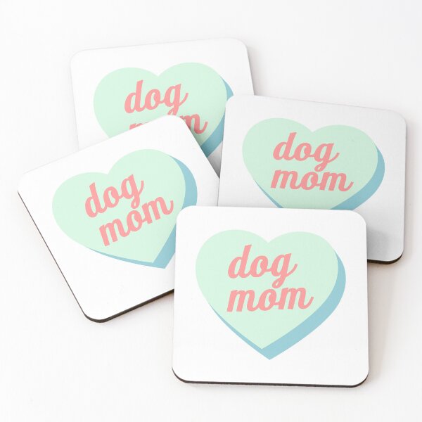 Artikelvorschau, Dog Mom Candy Heart Green entworfen und verkauft von modeoftravel.
