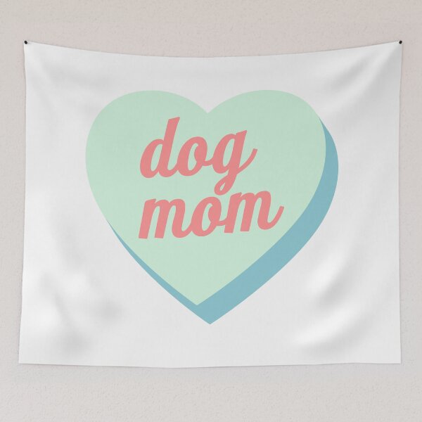 Item preview, Dog Mom Candy Heart Green designed and sold by modeoftravel.