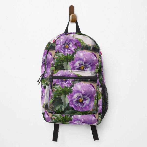 Item preview, Beautiful Purple Pansies in the Garden designed and sold by Sarah Rajkotwala.