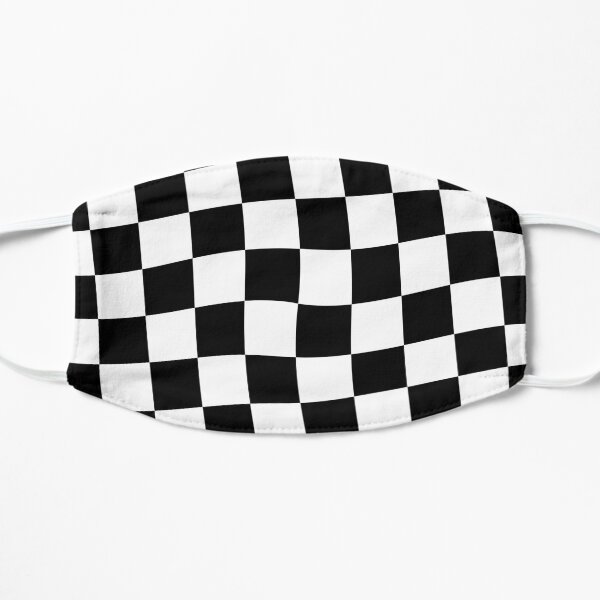 Victory Checkerd Flat Mask