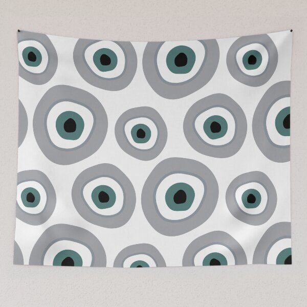 Item preview, The All-Seeing Silver Evil Eye designed and sold by christabelco.