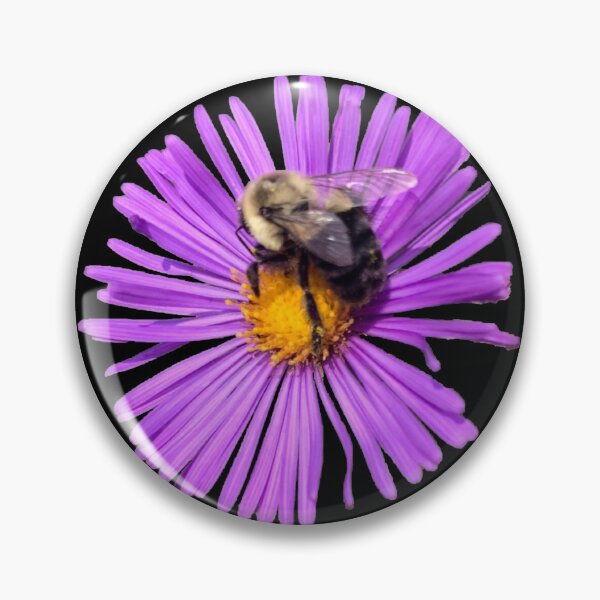 Item preview, Bee on an Aster designed and sold by homesteadswag.