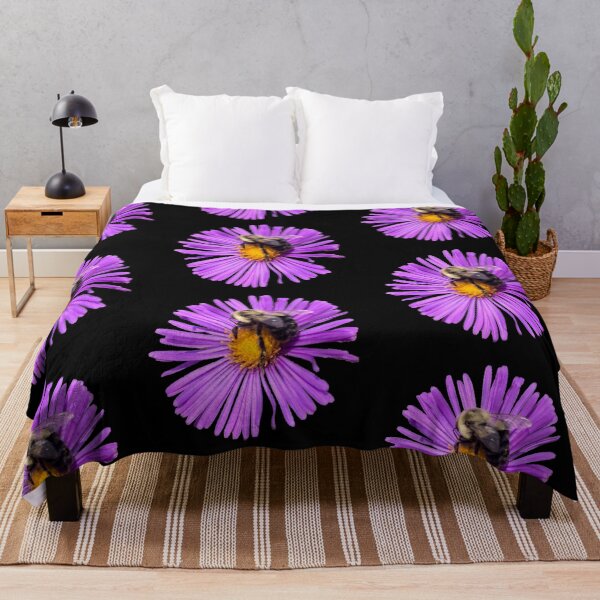 Item preview, Bee on an Aster designed and sold by homesteadswag.