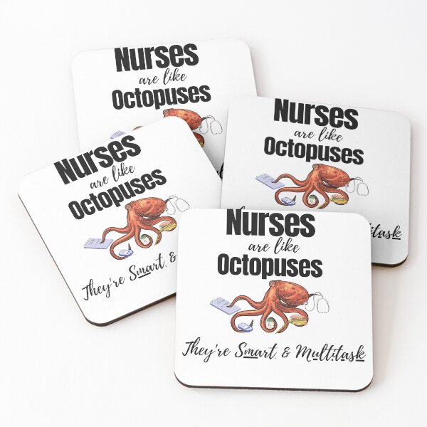 Item preview, Nurses are like Octopuses they are smart designed and sold by Achidesign.