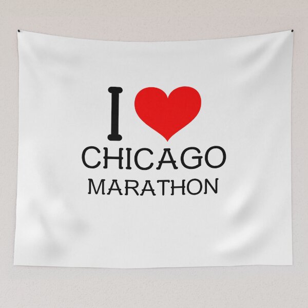 Item preview, I Love Chicago Marathon designed and sold by Marathon-Runner.