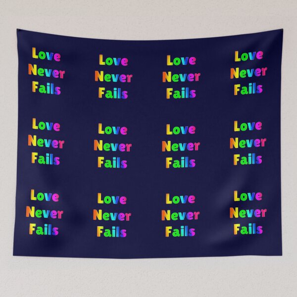Item preview, Love Never Fails  designed and sold by Amanda1775.