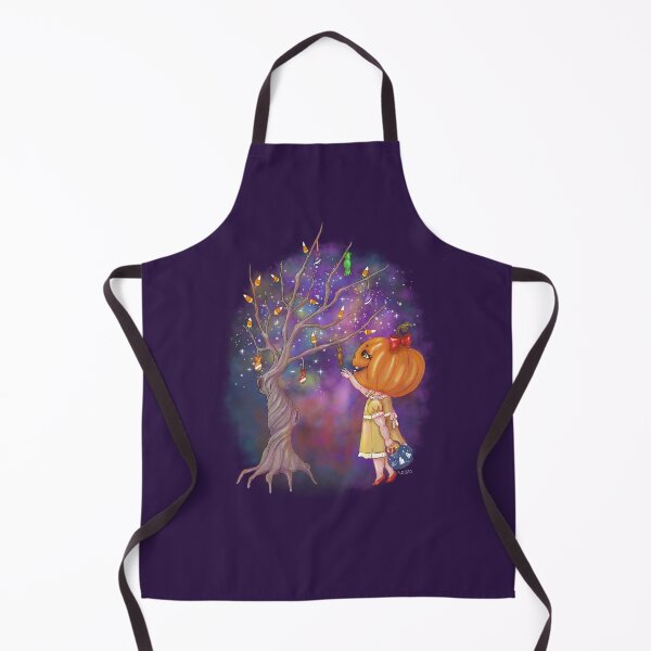 Item preview, pumpkin girl designed and sold by BlobbyLobby.