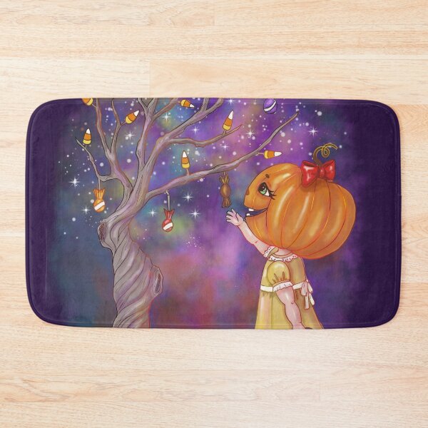 Item preview, pumpkin girl designed and sold by BlobbyLobby.