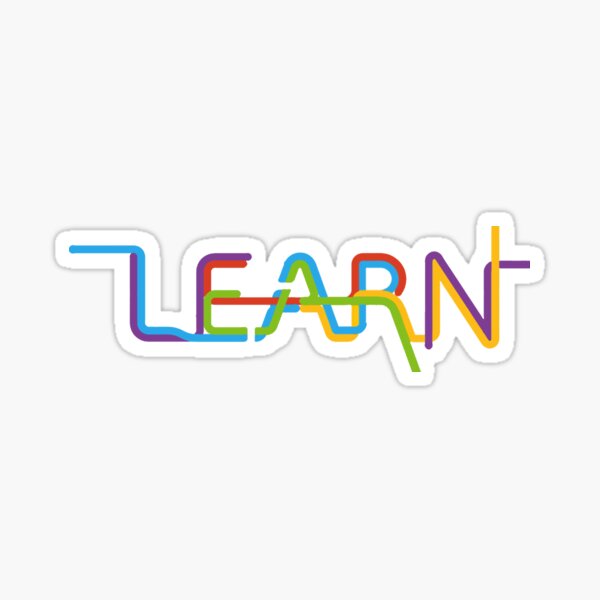 learn Sticker