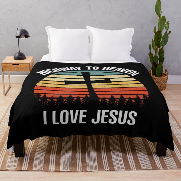 Item preview, Highway To Heaven I love Jesus designed and sold by tinypurpleland.