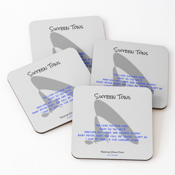 Item preview, Sixteen Tons designed and sold by ArtConversation.