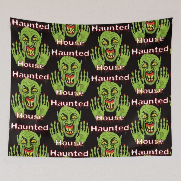 Item preview, Haunted House Monster designed and sold by MamaODea.