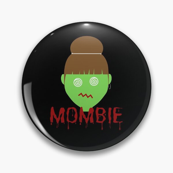 Item preview, MOMBIE Funny Zombie Mom Blood Drip Halloween Text designed and sold by MixedBagMerch.