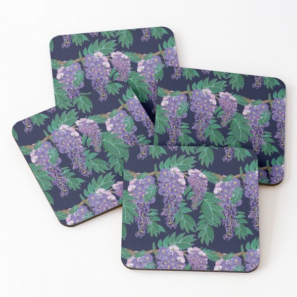 Item preview, Wisteria Pattern - Purple Palette designed and sold by Sketchbook Designs.