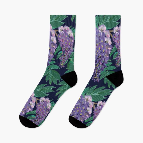 Item preview, Wisteria Pattern - Purple Palette designed and sold by Sketchbook Designs.
