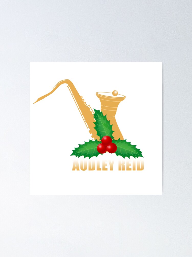 Thumbnail 2 of 3, Poster, Audley Reid Christmas Wear-White designed and sold by CoffeeCupLife2.