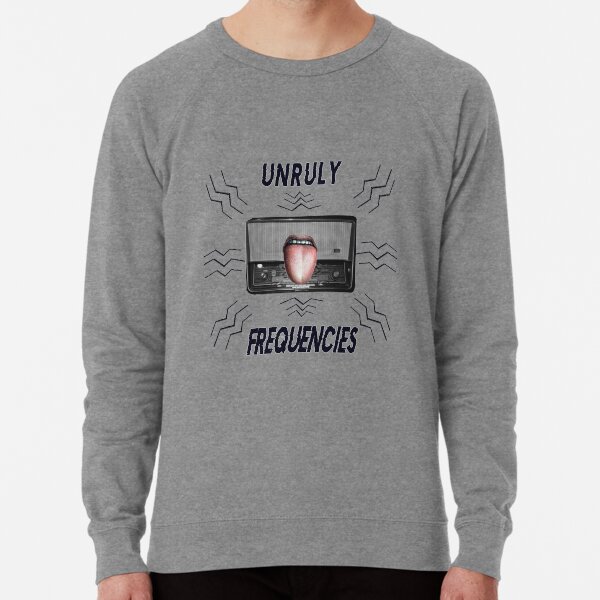 "Unruly Frequencies" Lightweight Sweatshirt
