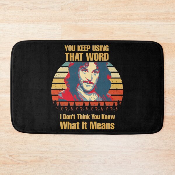 Item preview, You keep using that word Vintage Old Retro designed and sold by tinypurpleland.