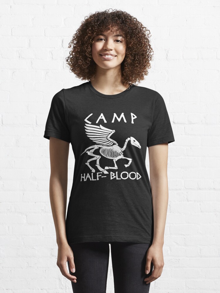Camp Half Blood Nico Di Angelo Hades Cabin Shirt T Shirt 100% Pure Cotton  Creative