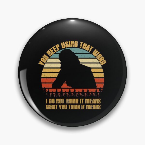 Item preview, You keep using that word Sunset Vintage Retro designed and sold by tinypurpleland.