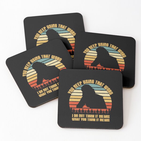 Item preview, Sigues usando esa palabra Sunset Vintage Retro designed and sold by tinypurpleland.
