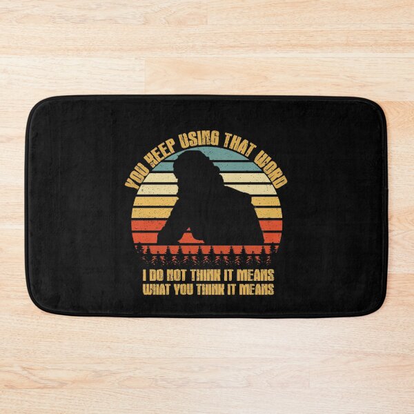 Item preview, You keep using that word Sunset Vintage Retro designed and sold by tinypurpleland.