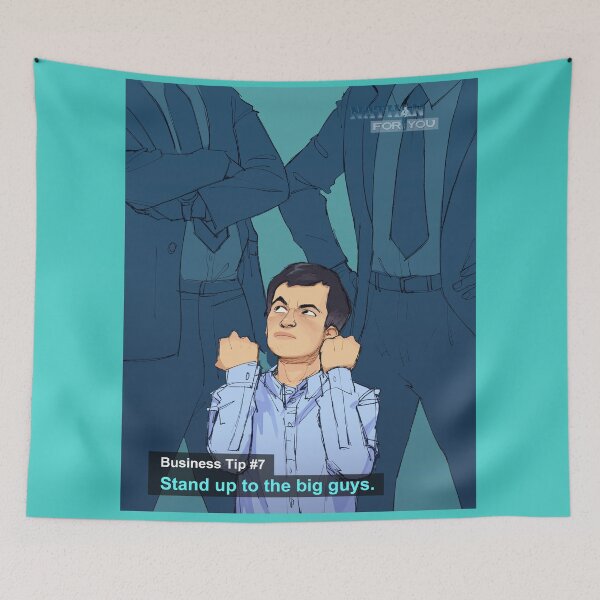 Item preview, stand up to the big guys. designed and sold by dinororo.