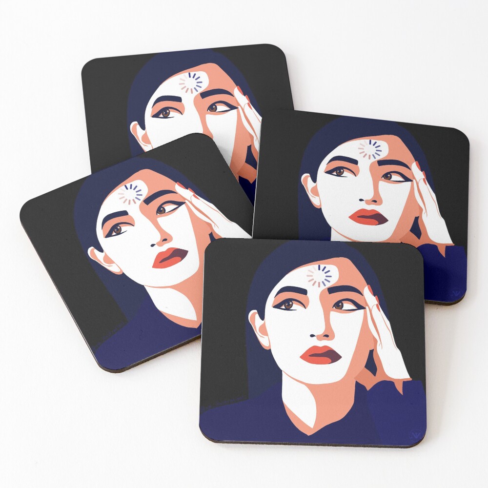 Item preview, Coasters (Set of 4) designed and sold by idrawthings23.